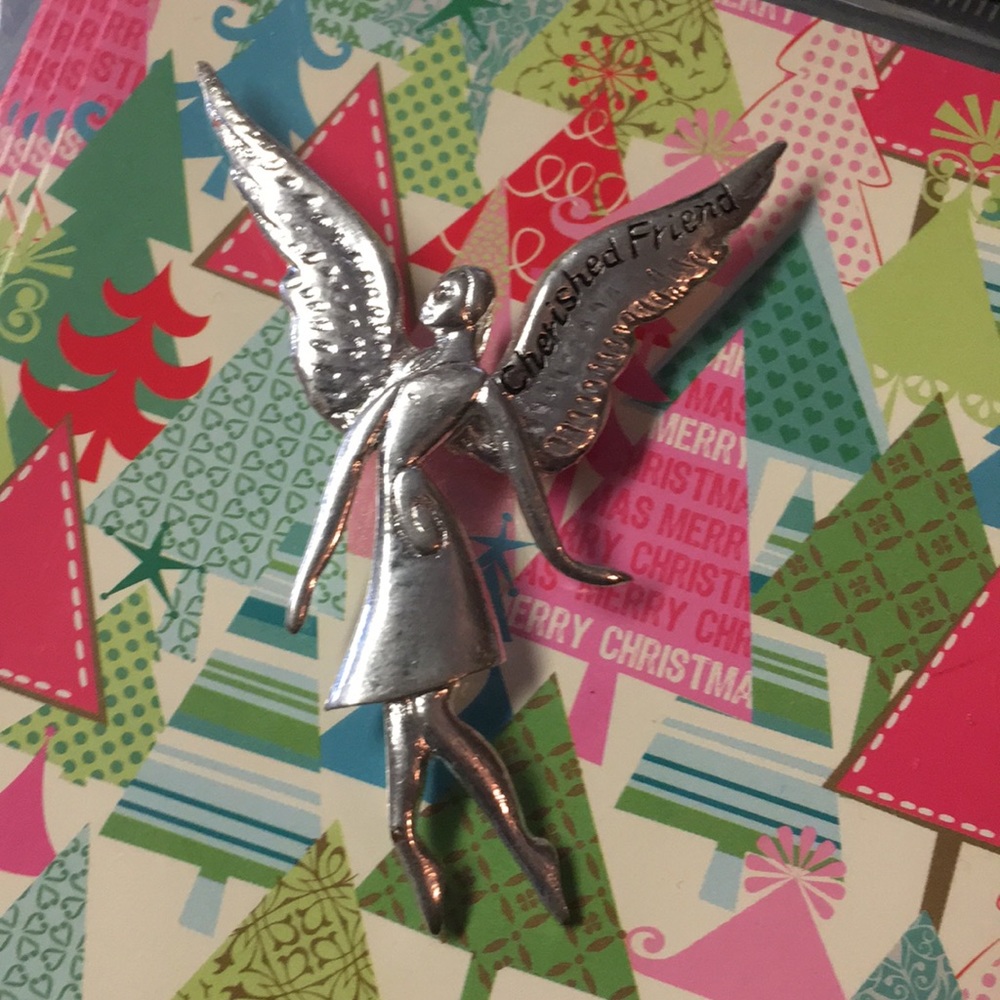 Cherished Friend Fairy Pin